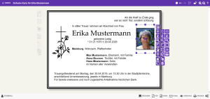 Zeitungasanzeigen Editor