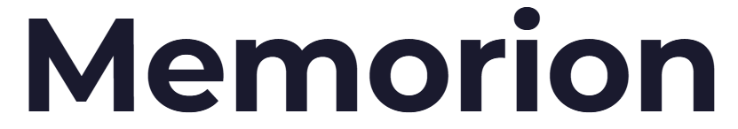 Das Logo von Memorion